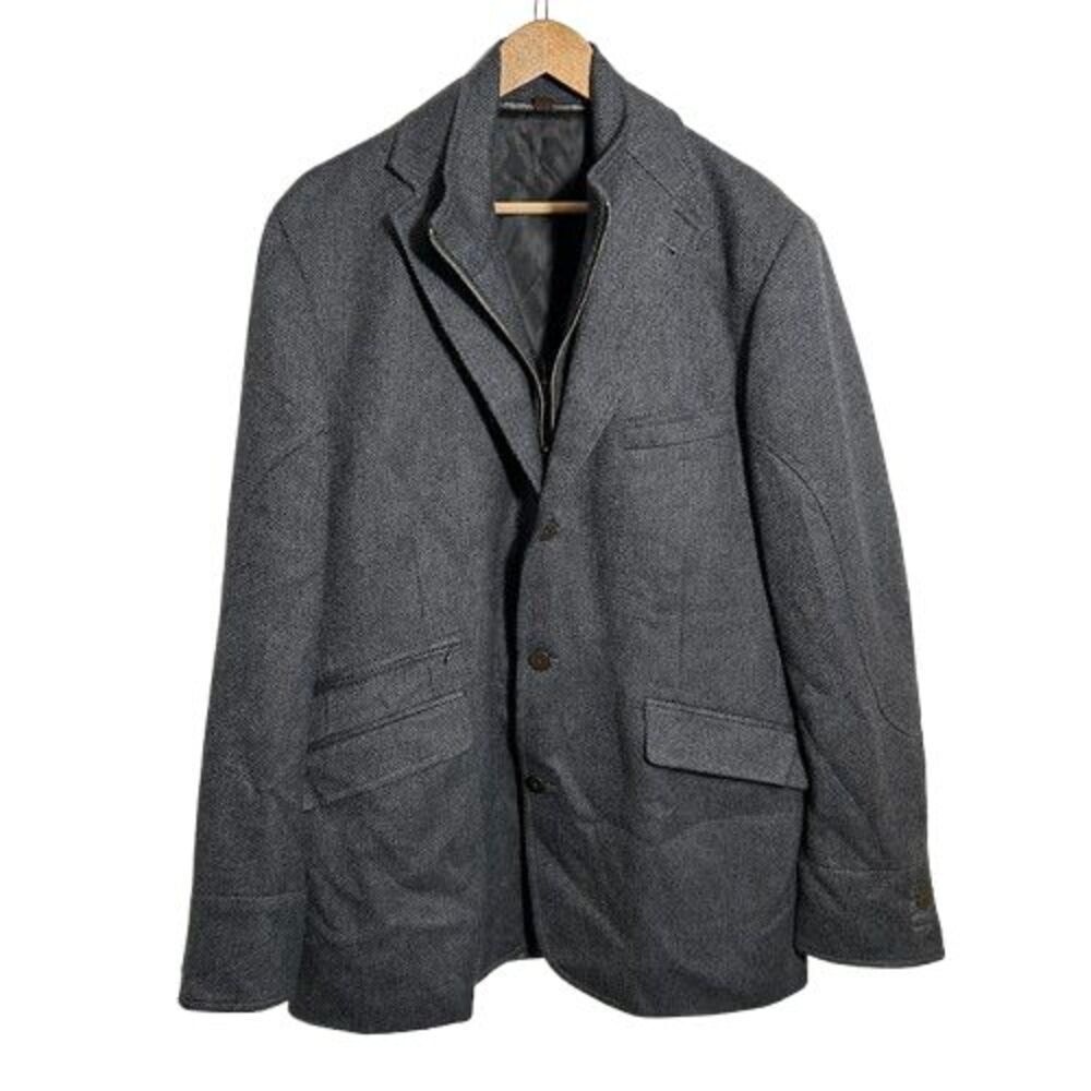 KROON Richie Hybrid Sport Coat Mens 42L Hunting Jacket Wool Cashmere Gray